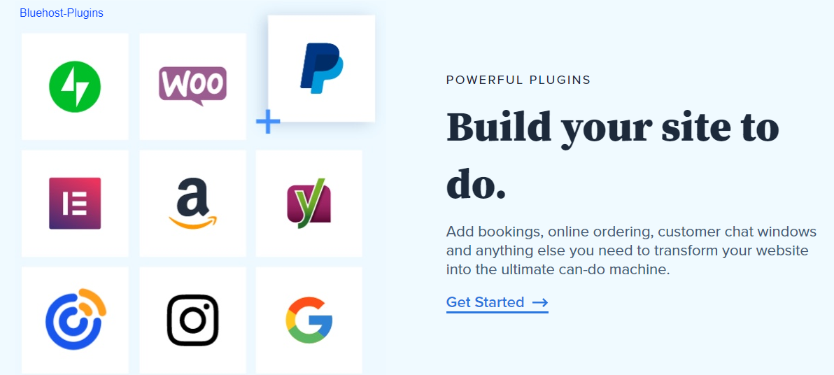 some plugins to start a website