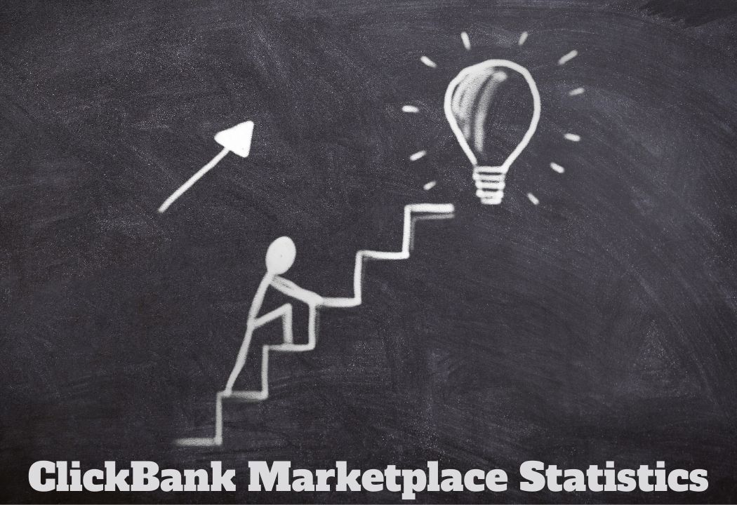 The marketplace statistics diagram of ClickBank a Legitimate Network.