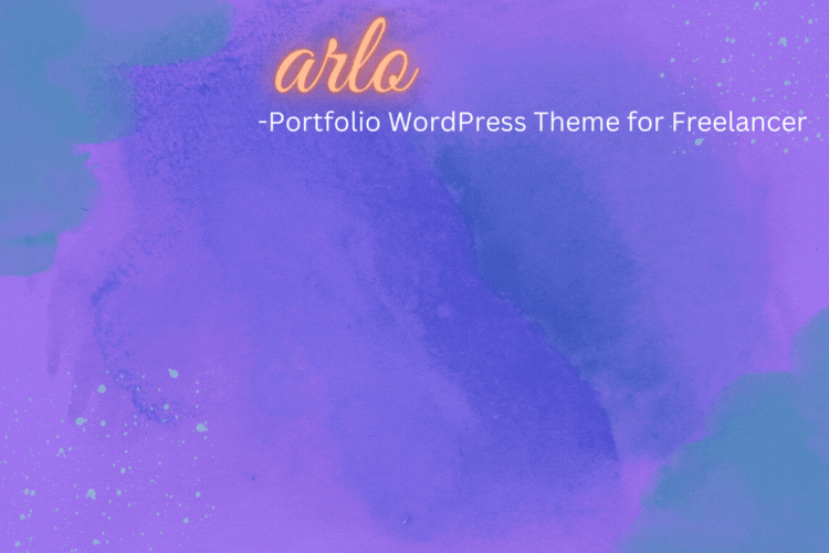 Arlo-Portfolio-WordPress-Theme