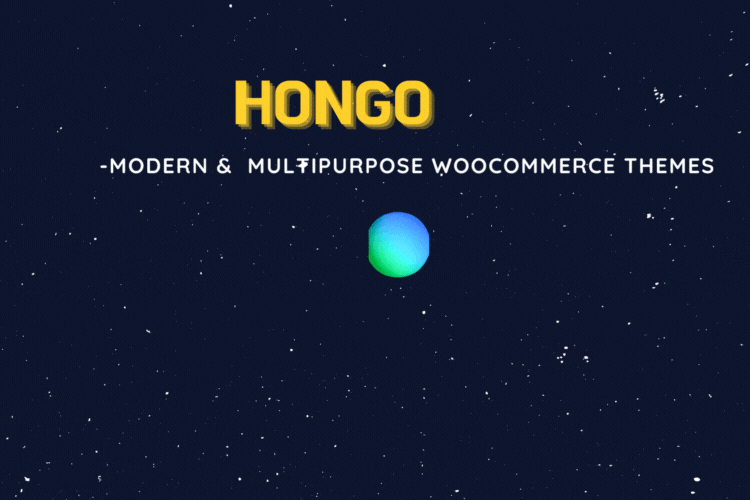 Hongo Modern WooCommerce Theme