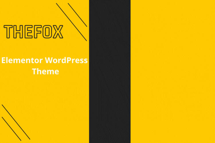 TheFox | Elementor WPress Theme