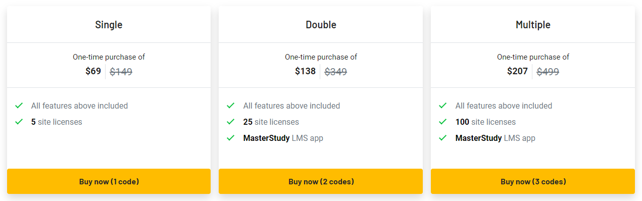 MasterStudy LMS price deal